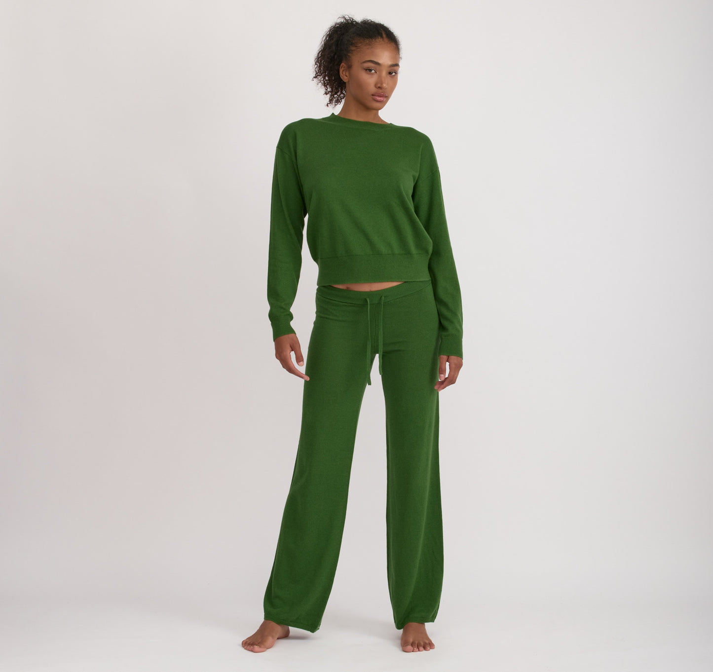 Soft Knit Straight Leg Pants