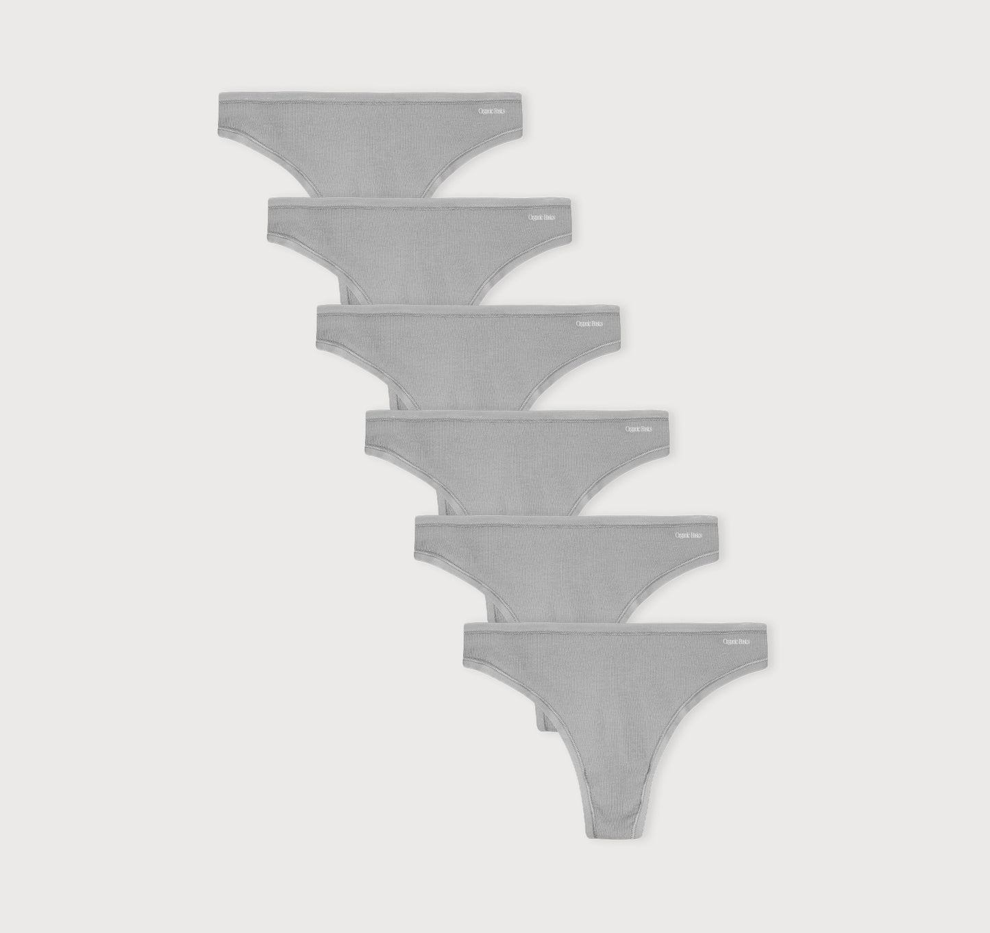 Core Rib Thong 6-Pack