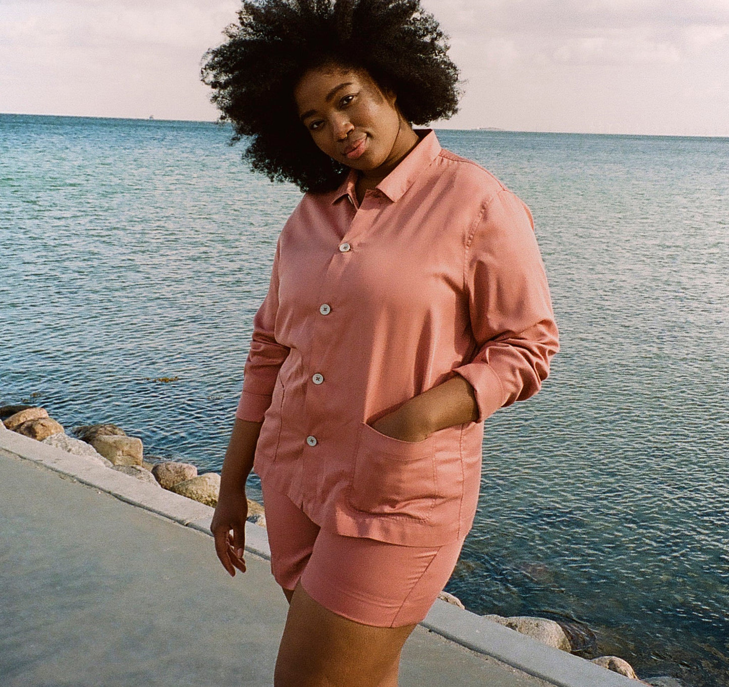 Soft Touch Woven Draw-Cord Shorts