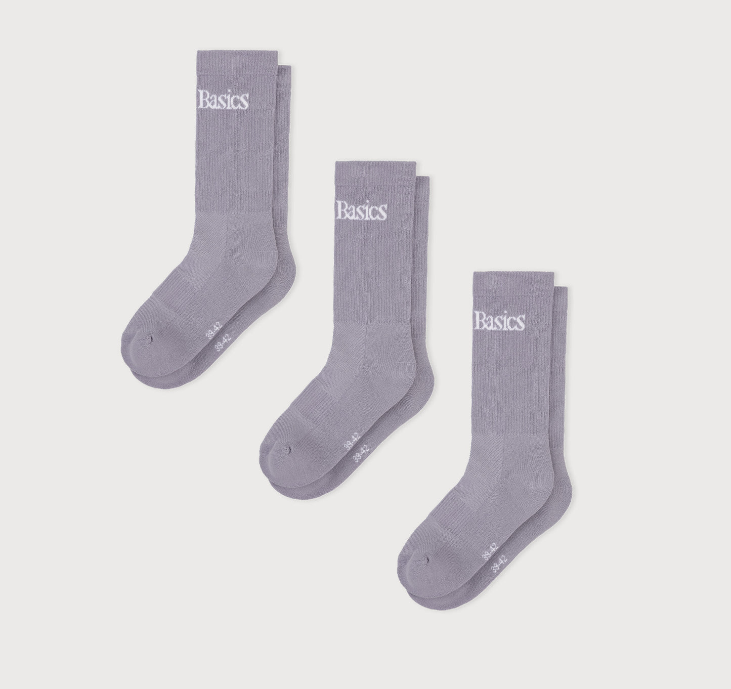 Core Logo Crew Socks 3-Pack
