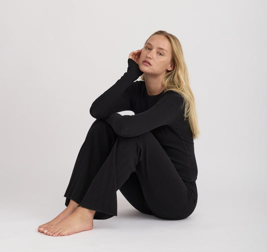 Pantalones Pointelle decorativas