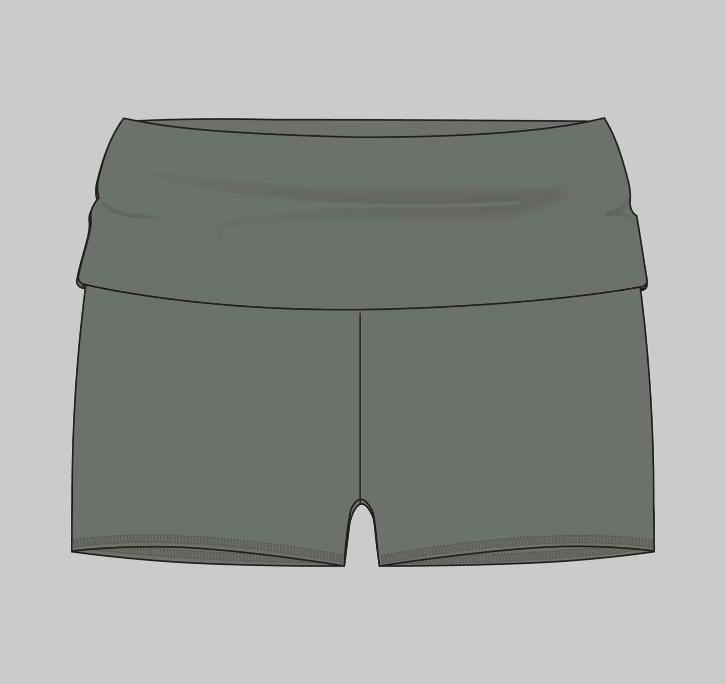 Flex Foldover Shorts