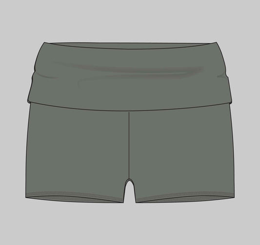 Flex Foldover Shorts