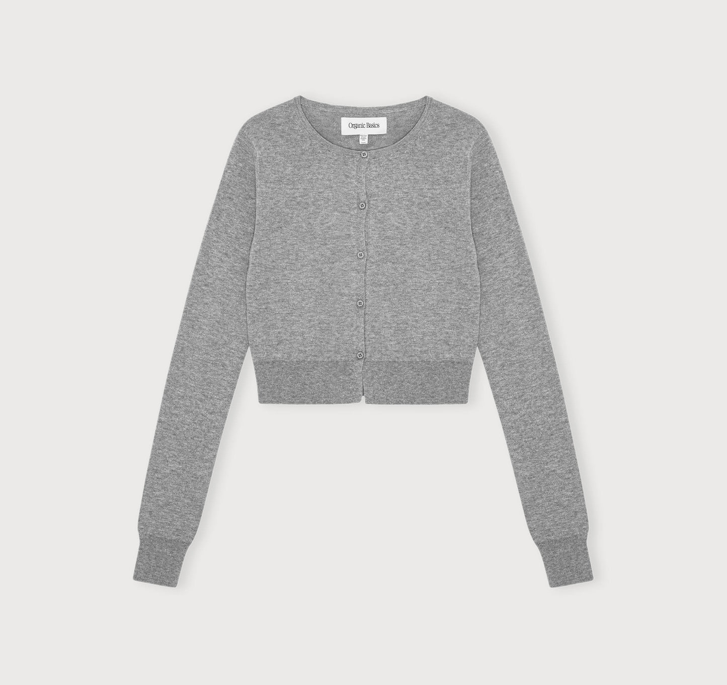 Fine Knit Cropped Cardigan