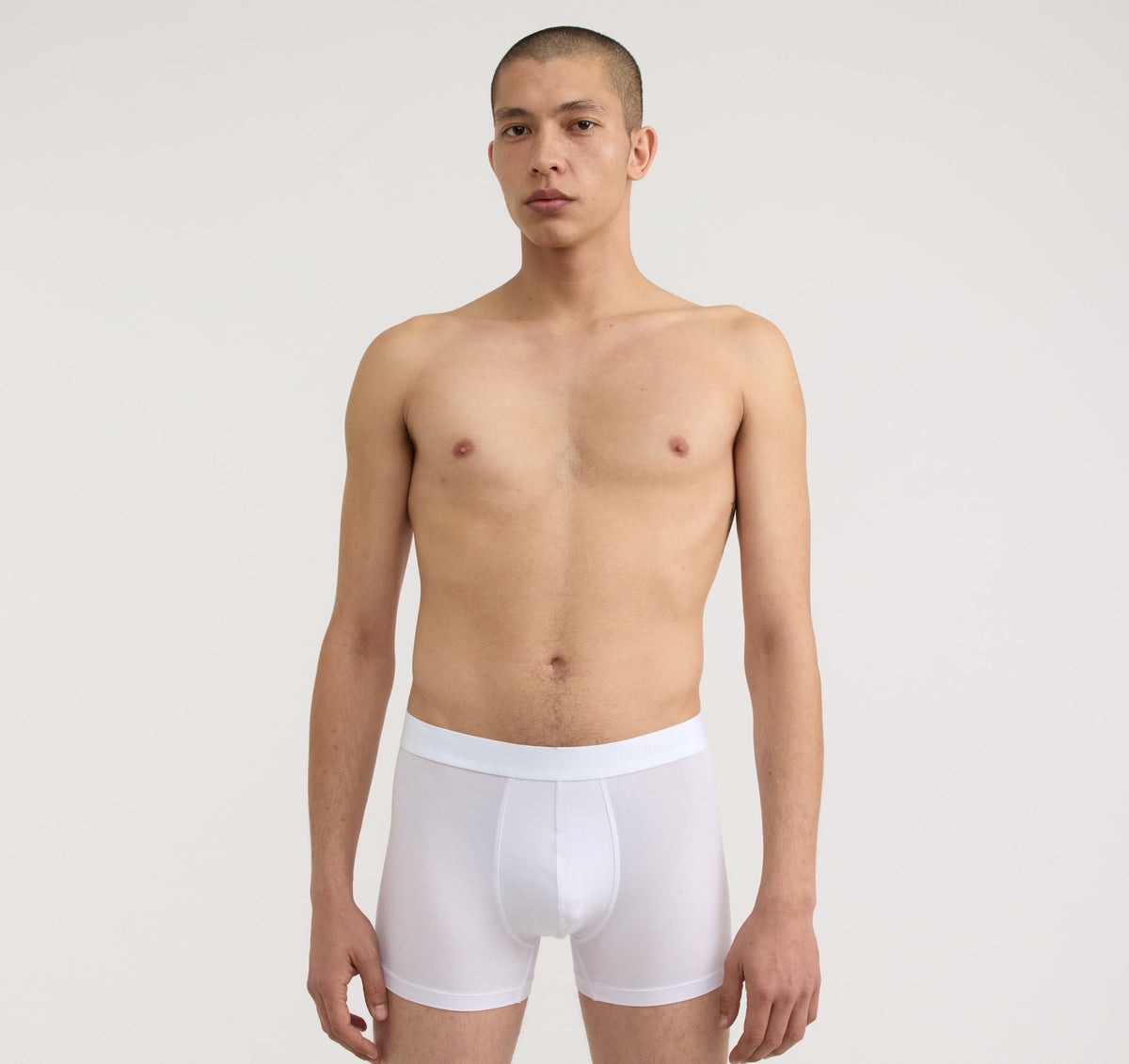 Core Trunks 12-Pack - White / White / White – organic cotton – view 2