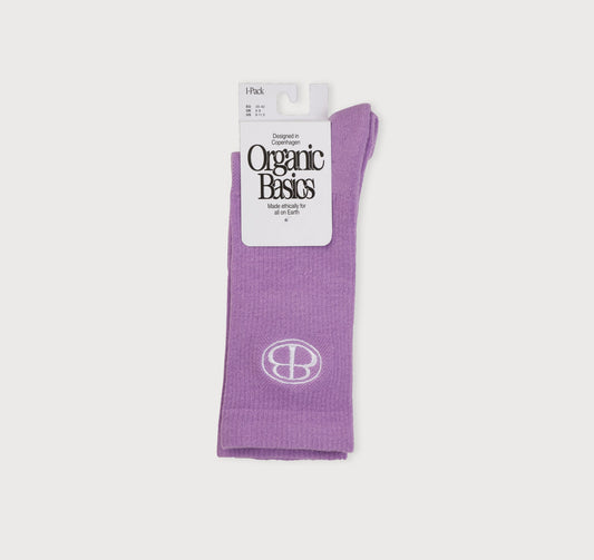 Core Butterfly Crew Rib Socks