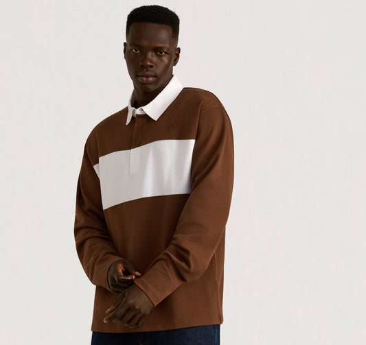 Casual Sport Long Sleeve Polo