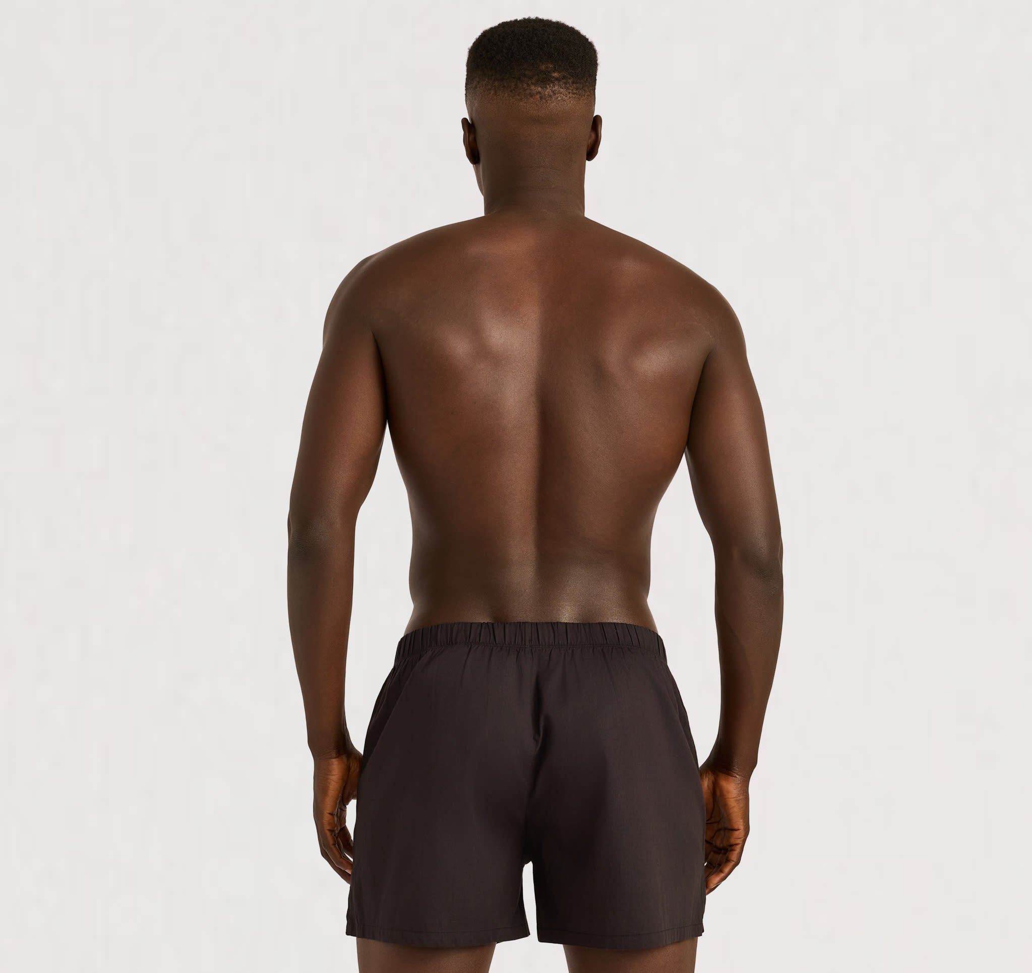 Core Icon Boxer Shorts 2-pack - Black / White | Organic Basics