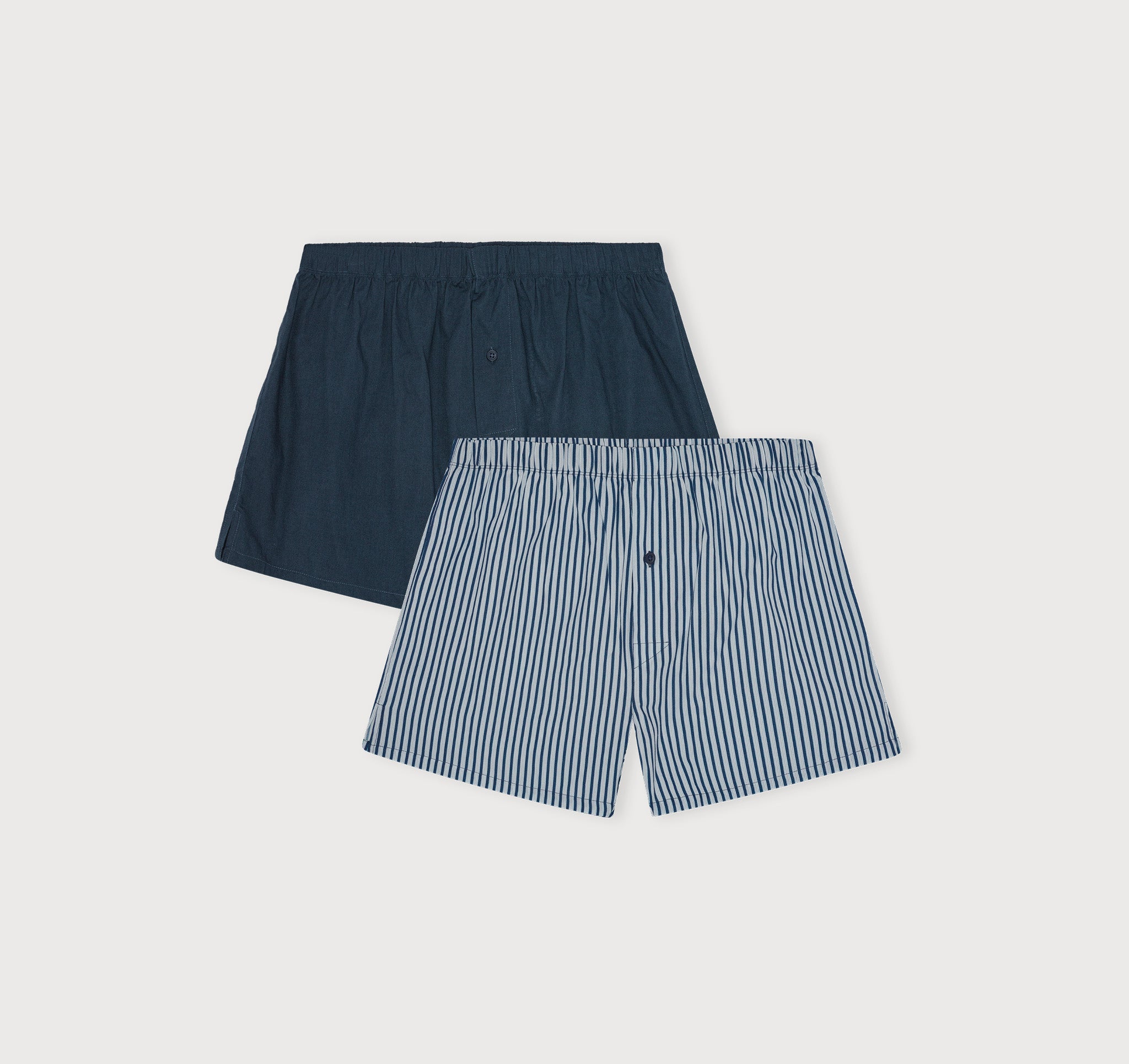 Core Icon Boxer Shorts 2-pack - Midnight Blue / Midnight Blue