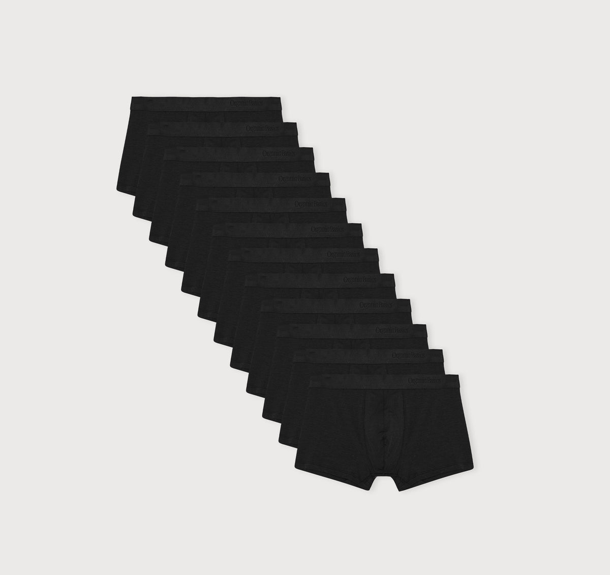 Premium Trunks 12-pack - Black / Black / Black