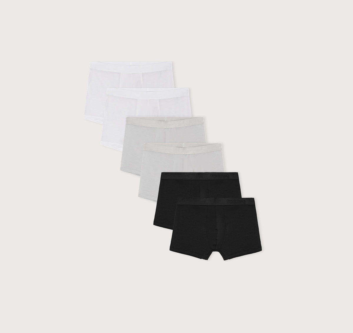 Premium Trunks 6-Pack - White / Hazy / Black