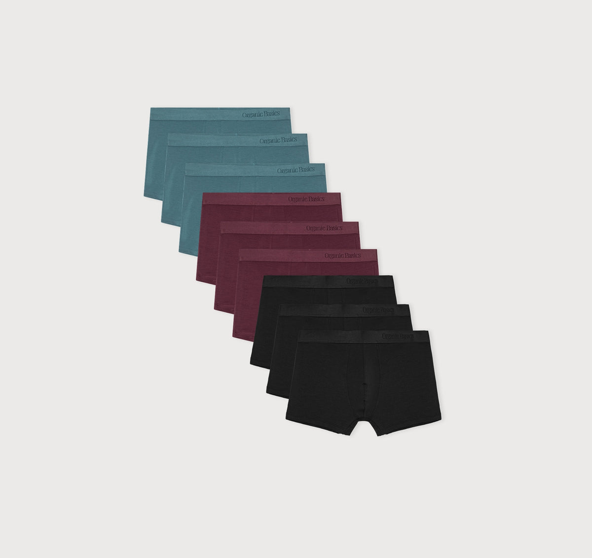 Premium Trunks 9-pack - Space Blue / Plum / Black