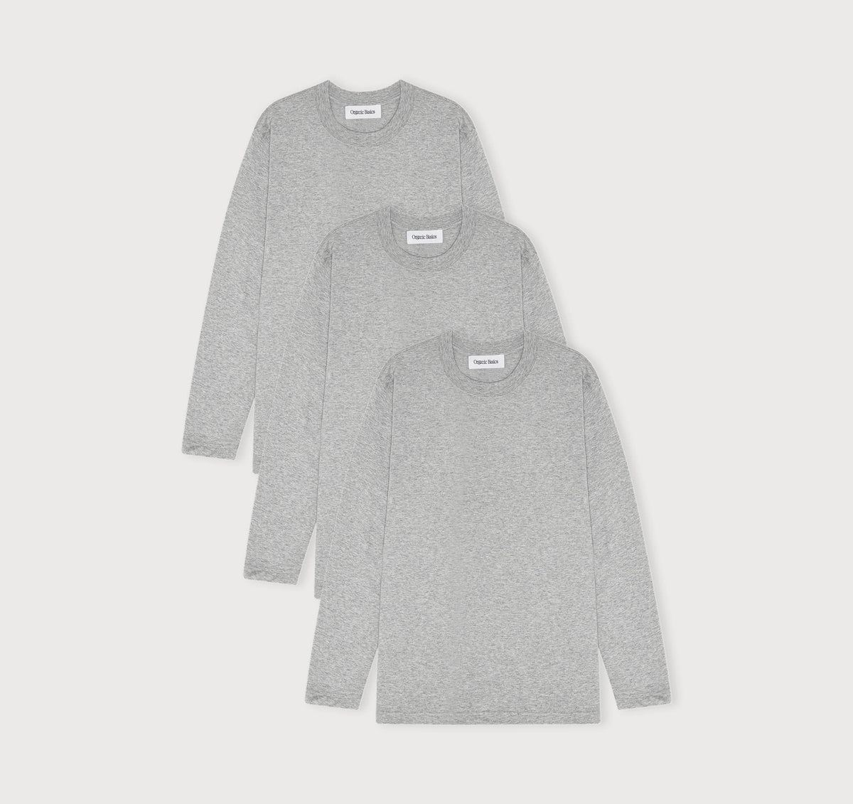 True Boxy Fit Long Sleeve Tee 3-Pack