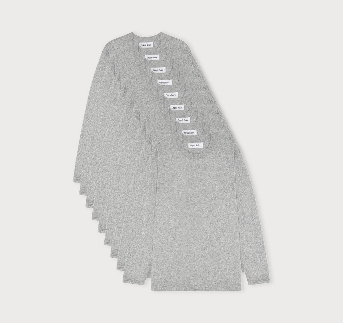 True Boxy Fit Long Sleeve Tee 9-Pack