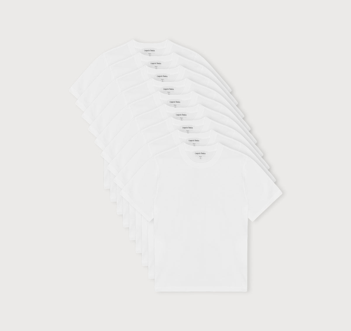 True Boxy Fit Tee 9-Pack - White