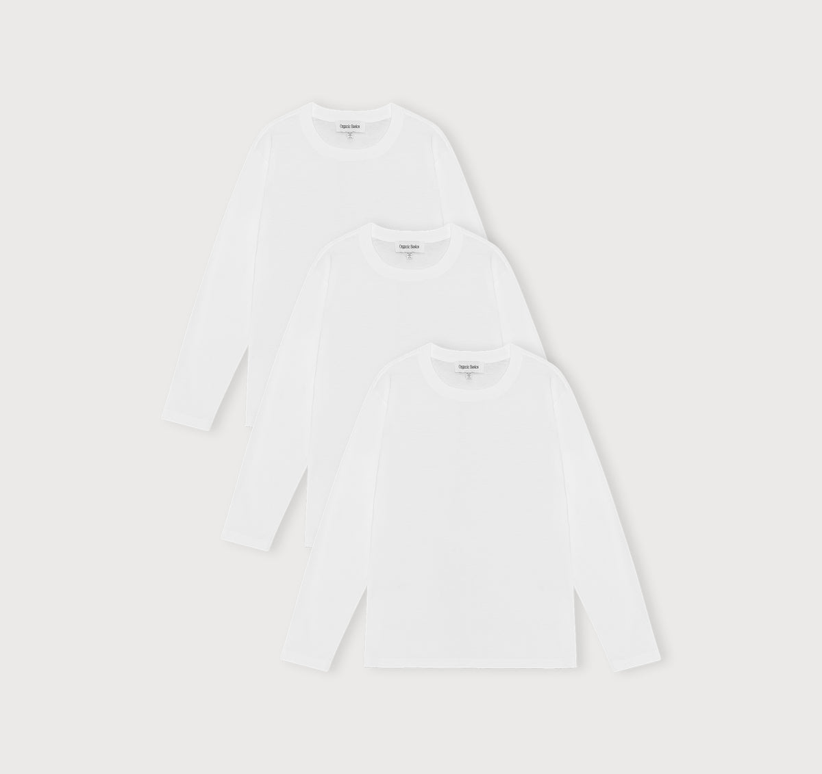 True Heavy Boxy Fit Long Sleeve Tee 3-Pack