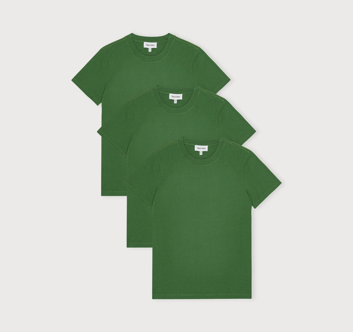 True Heavy Boxy Fit Tee 3-Pack - Evergreen