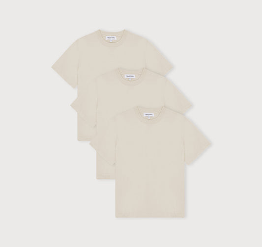 True Heavy Boxy Fit Tee 3-Pack