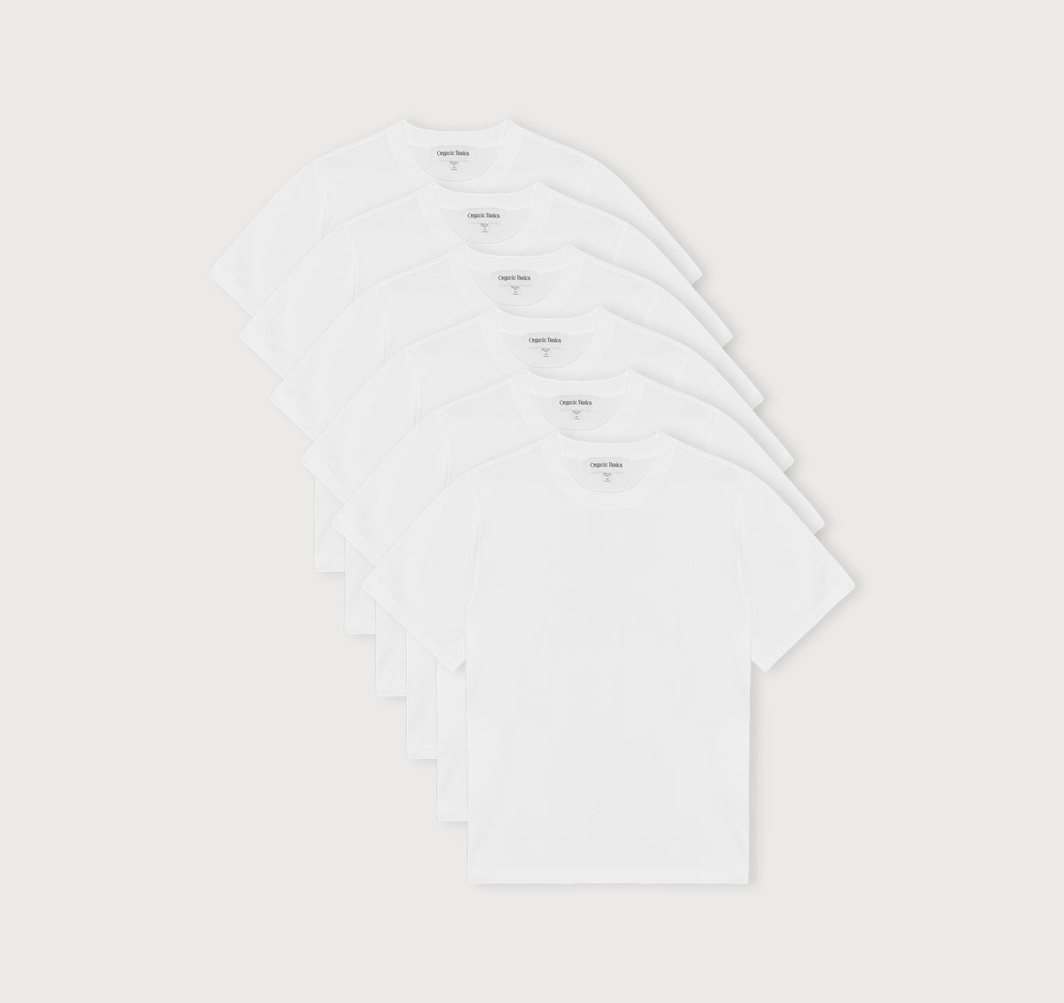 True Heavy Boxy Fit Tee 6-Pack - White
