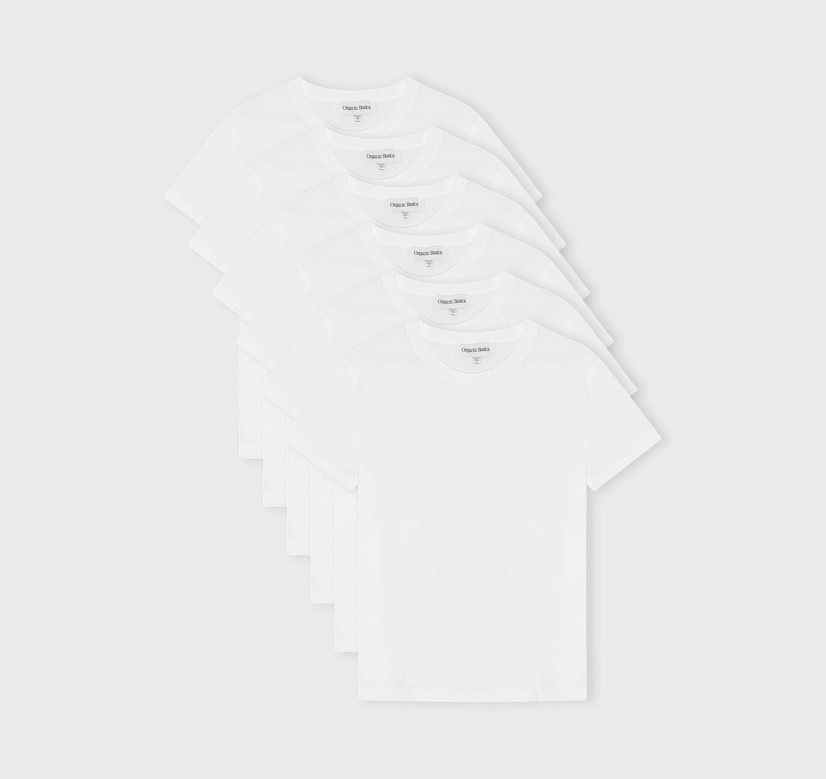 True Heavy Regular Fit Tee 6-Pack - White – organic cotton