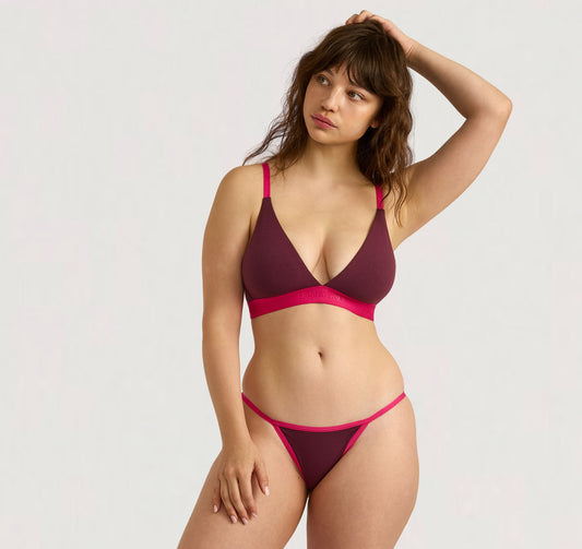 Braguitas de bikini con cordones Core