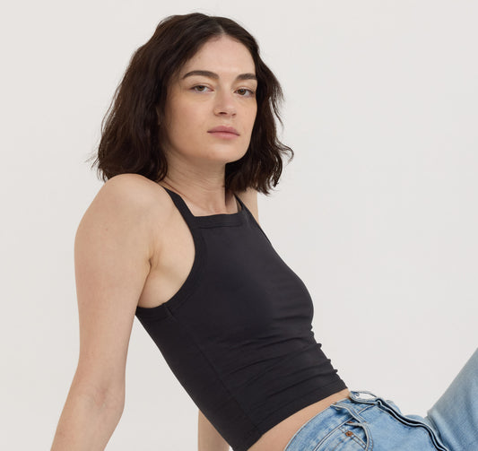 Top de cuello alto Core