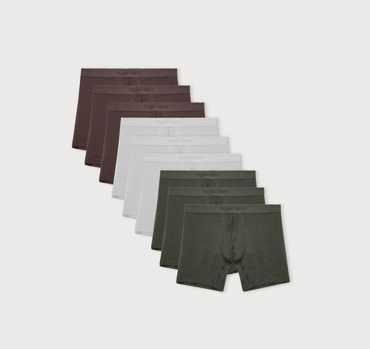 Premium Boxer Briefs 9-pack - Grunge / Hazy / Truffle