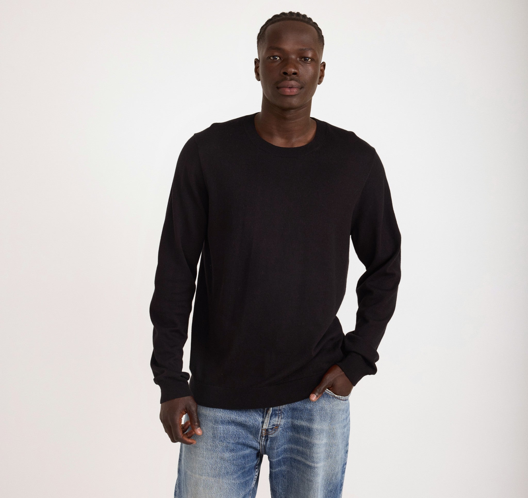 Soft knitted jumper sales