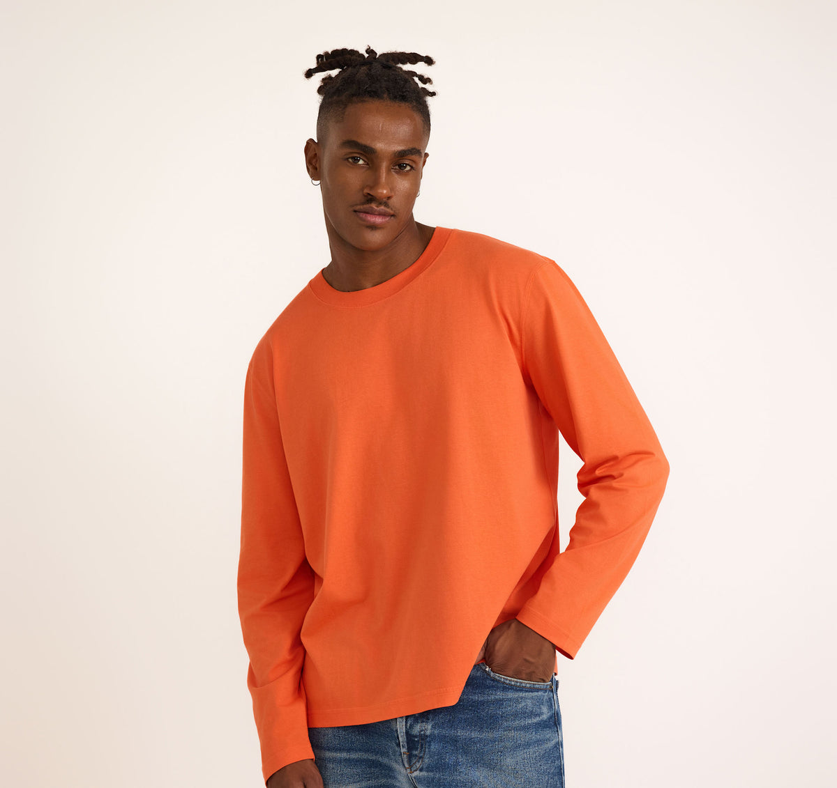 True Heavy Boxy Fit Long Sleeve Tee 9-Pack