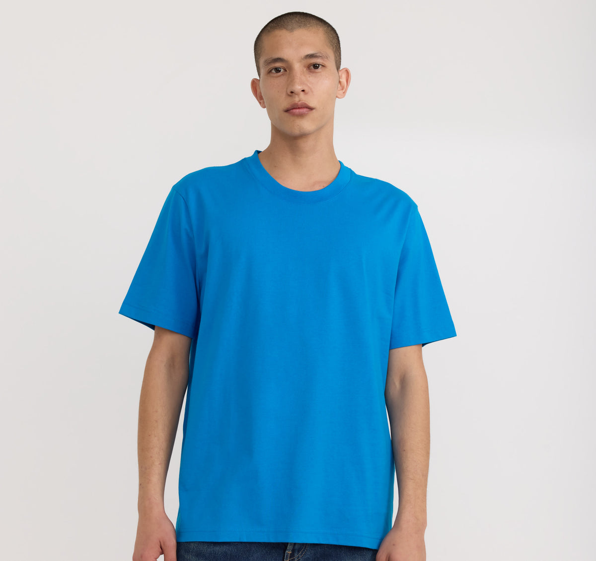 True Heavy Boxy Fit Tee 6-Pack - Azure Blue – view 2