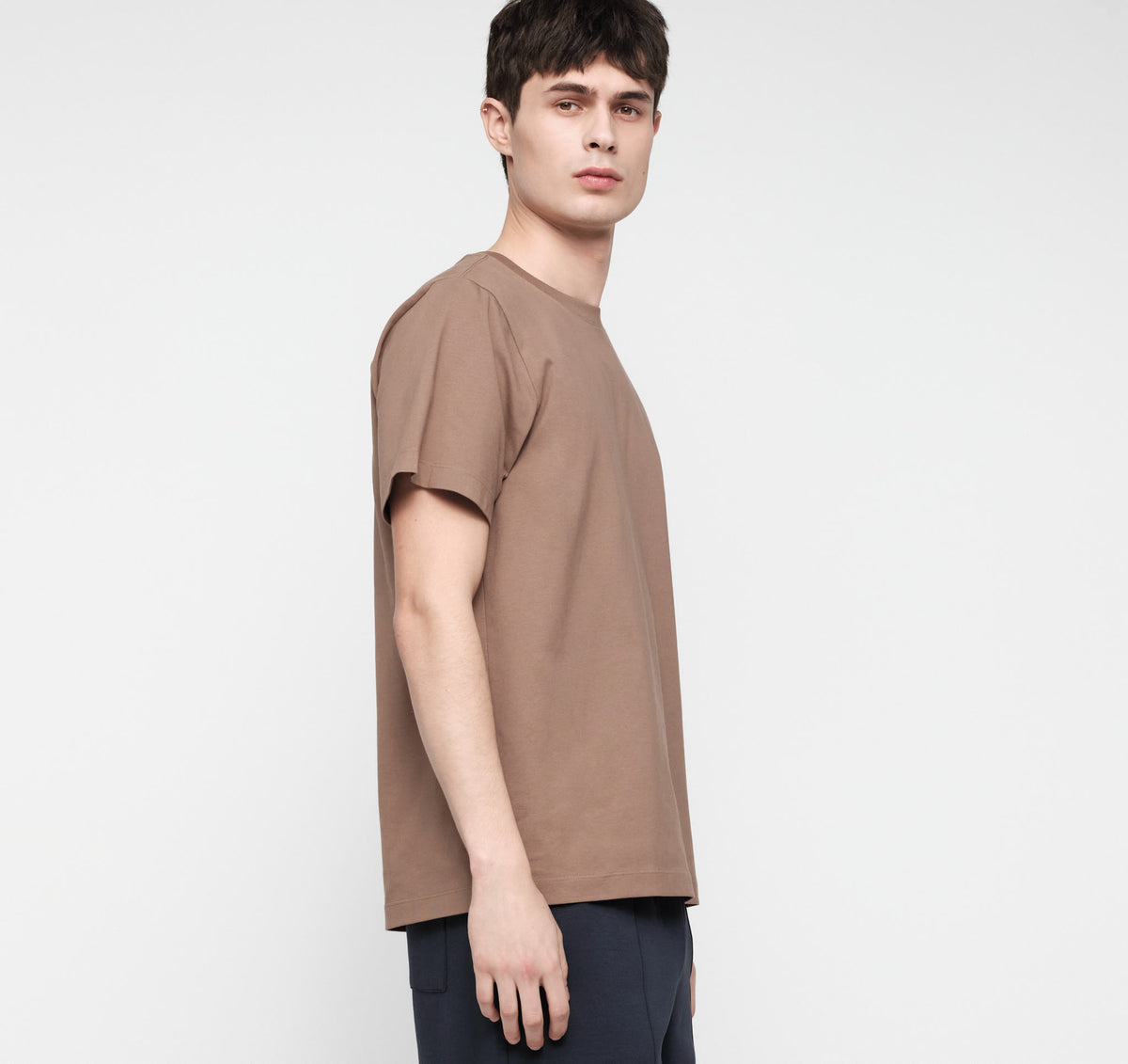True Heavy Boxy Fit Tee 3-Pack - Clay – view 3