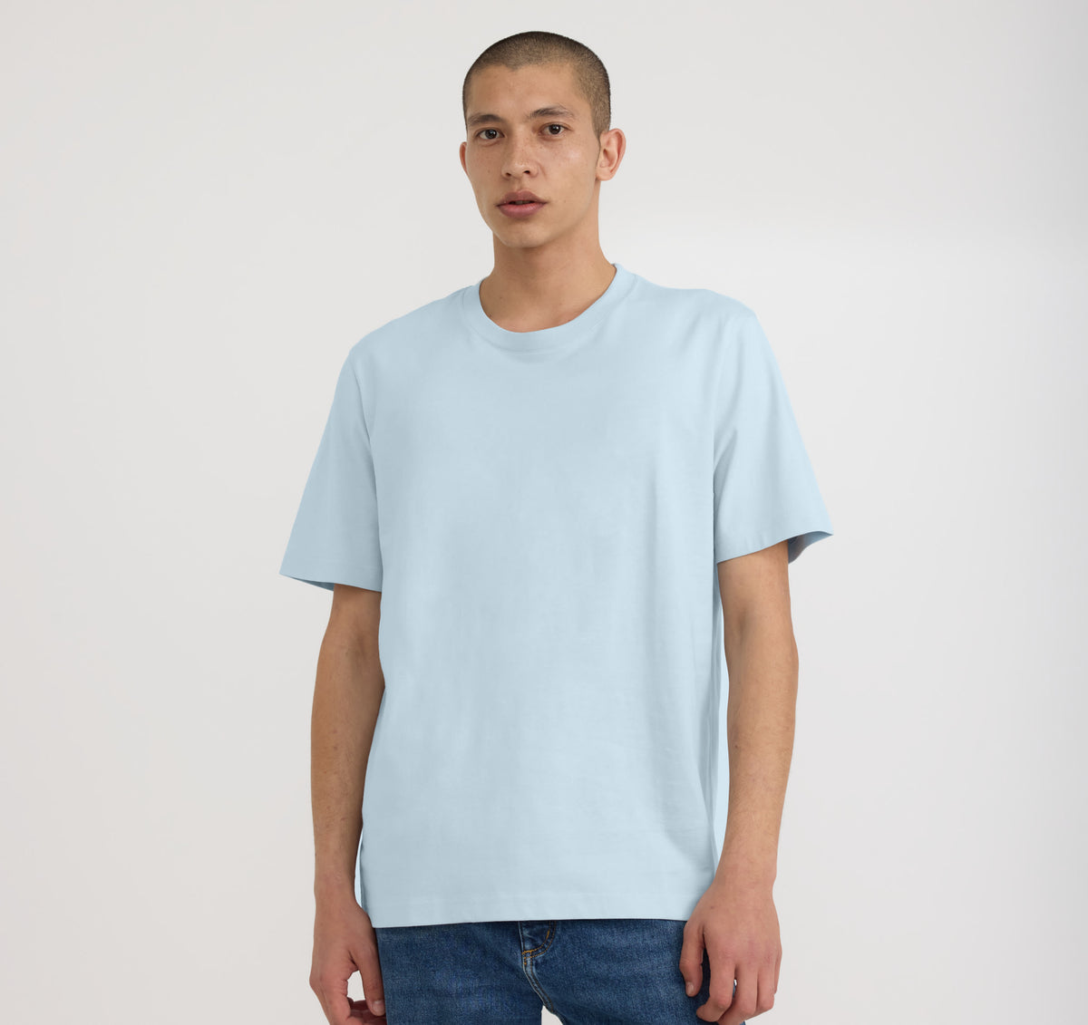 True Heavy Boxy Fit Tee 6-Pack - Light Blue – view 2