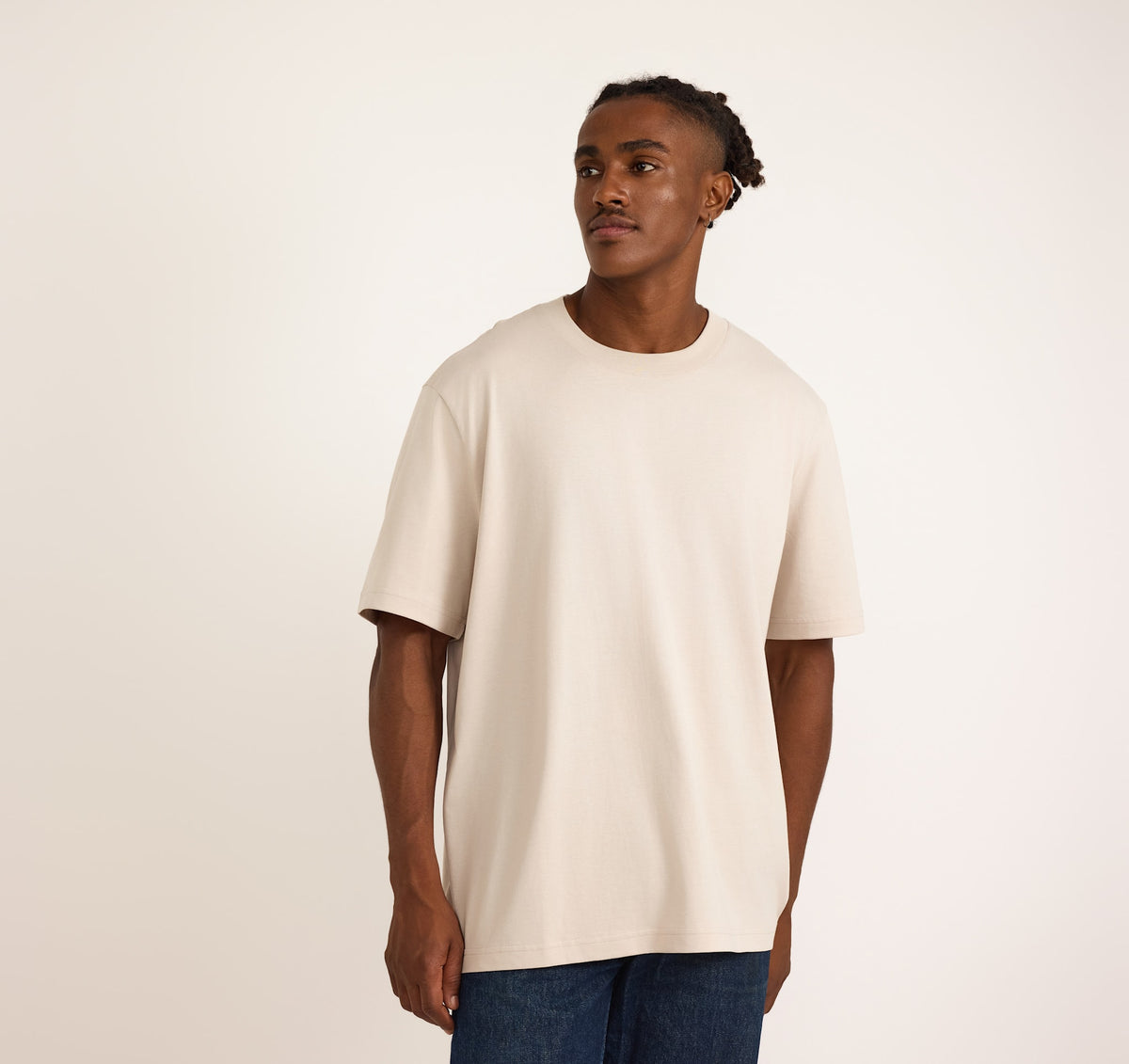True Heavy Boxy Fit Tee 6-Pack - Sandstone – view 2