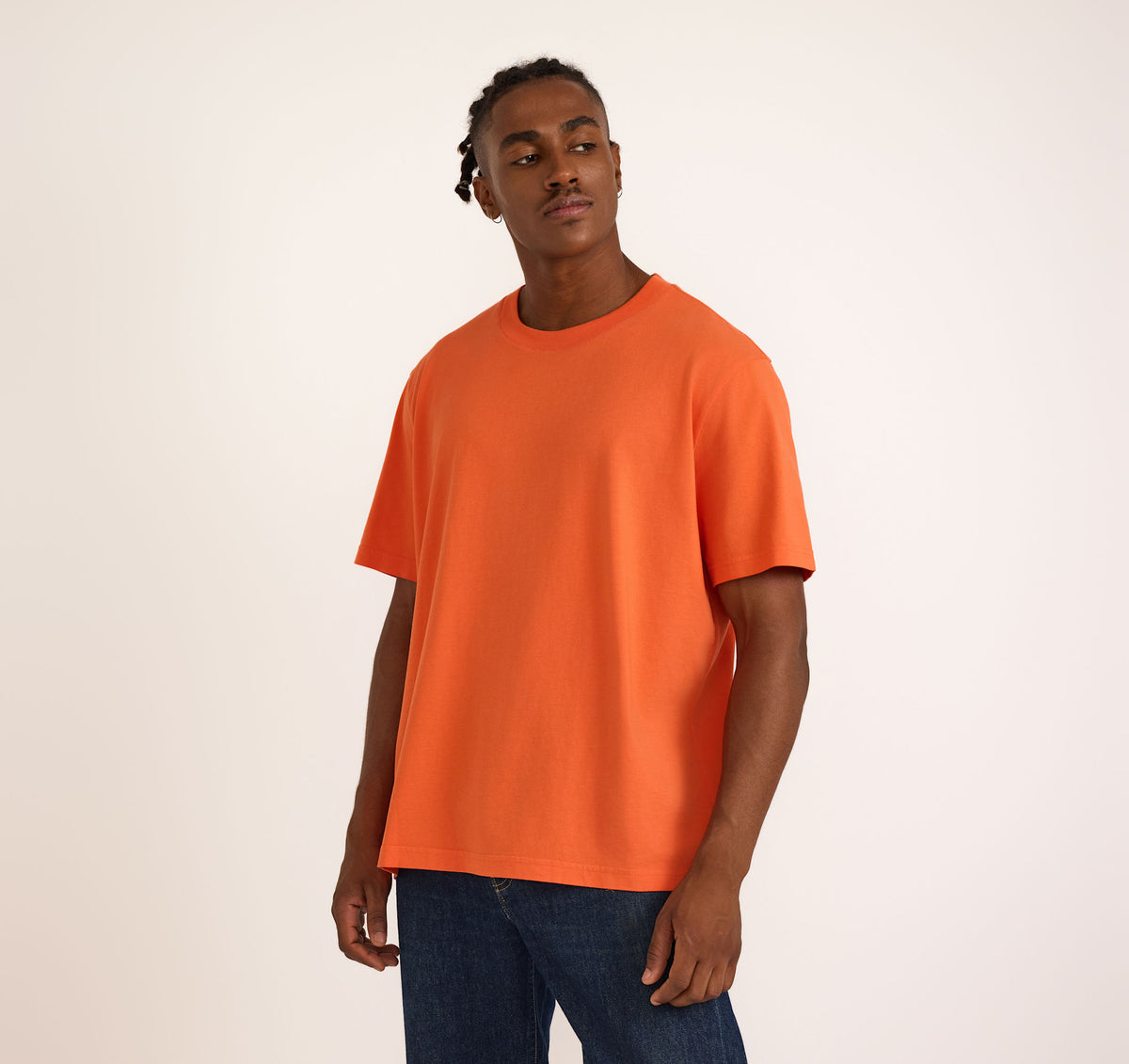 True Heavy Boxy Fit Tee 9-Pack - Tangerine – view 2