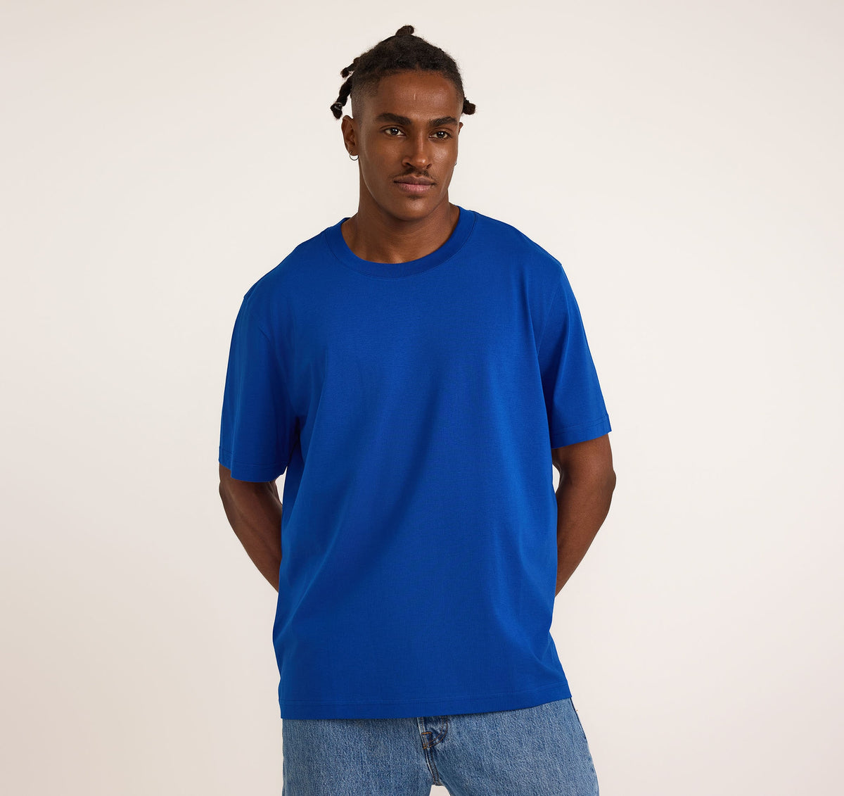 True Heavy Boxy Fit Tee 9-Pack - Vibrant Blue – view 2