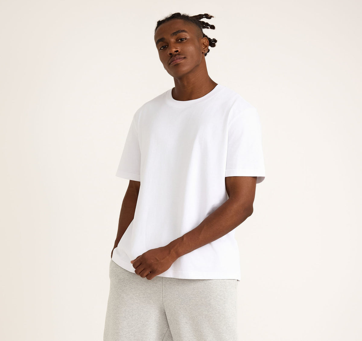 True Heavy Boxy Fit Tee 9-Pack - White – view 2