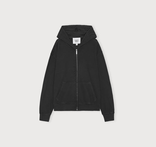 Waffle Zip Hoodie