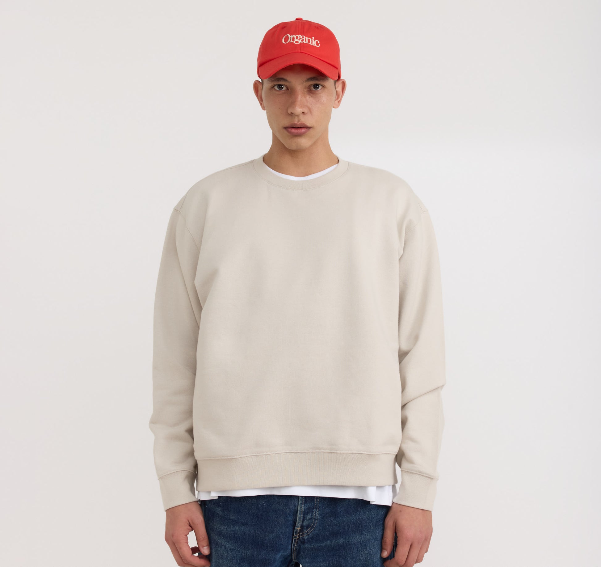 Weekend Boxy Fit Crewneck Sweatshirt Only € 60 Organic Basics