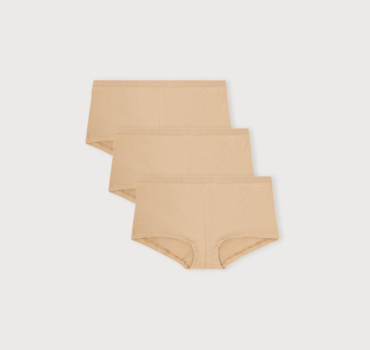 Core Rib Shorty 3-Pack