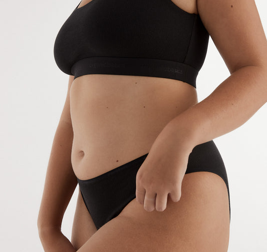 Braguitas de talle alto Core , 6-Pack