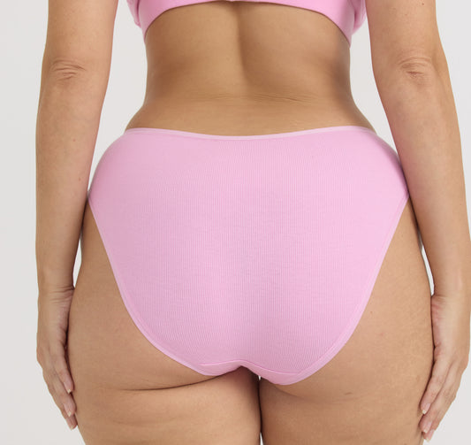 Core Rib High-Leg Briefs 6-Pack
