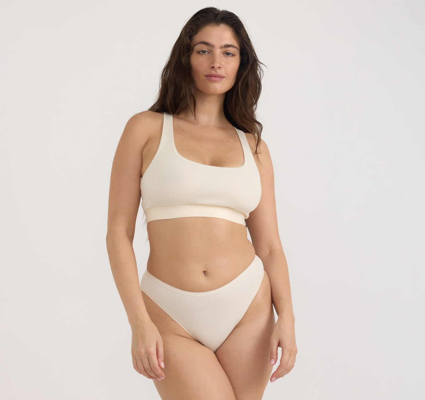 Core Rib High-Leg Briefs