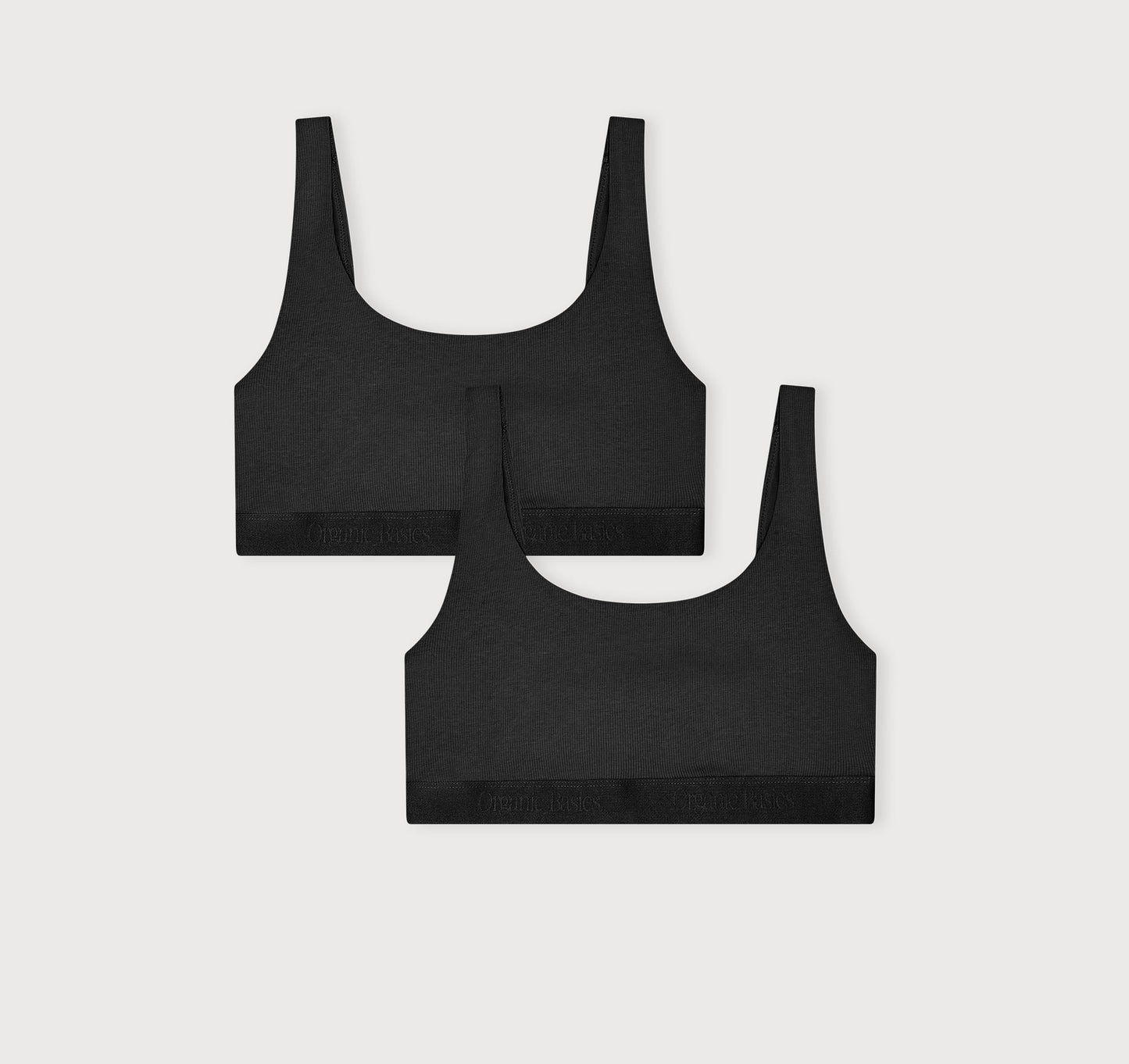 Core Rib Tank Bralette 2-Pack