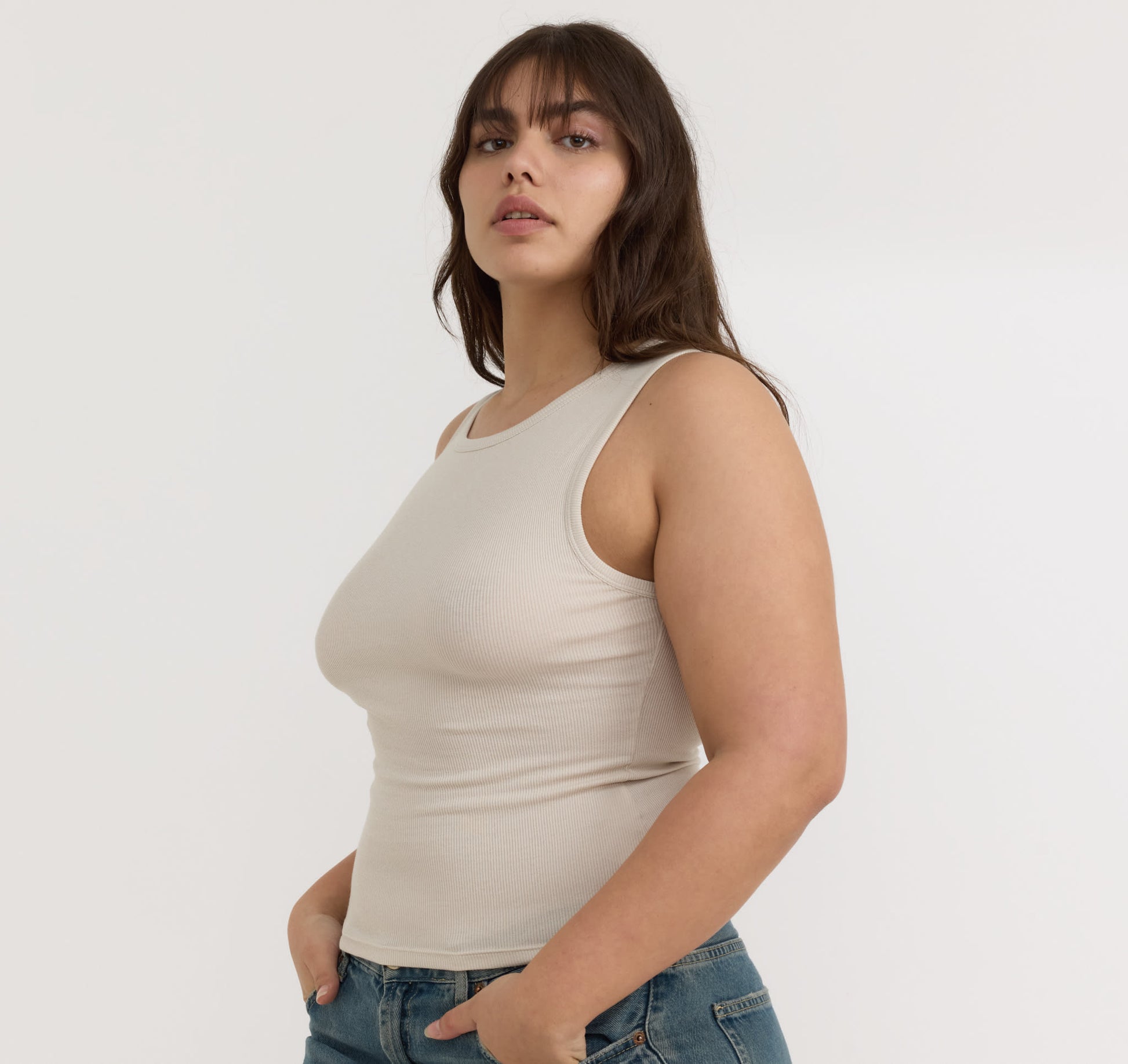 Core Rib Tank Top | Only € 31 | Organic Basics