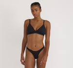 Core Rib Triangle Bralette