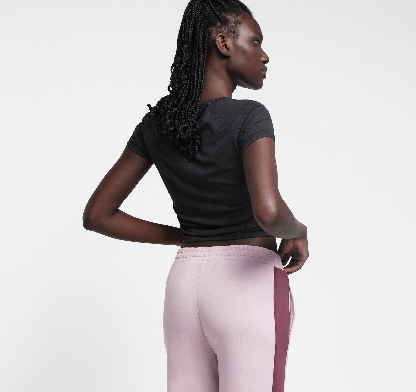 Active Rib Ruched Tee