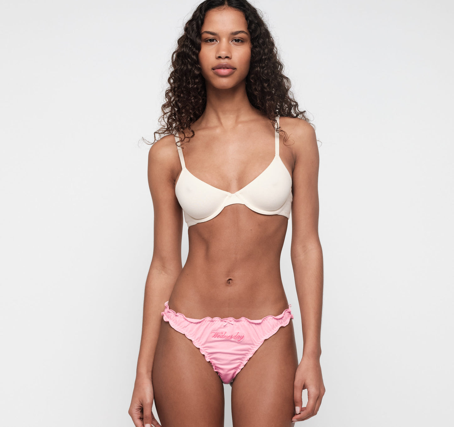 Core Ruffled Thong Week-Pack