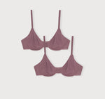 Core Unlined Demi Bra 2-Pack