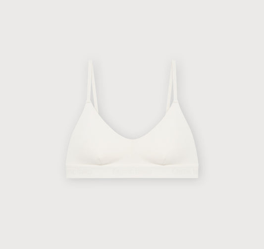 Core Rib Open Back Scoop Bralette