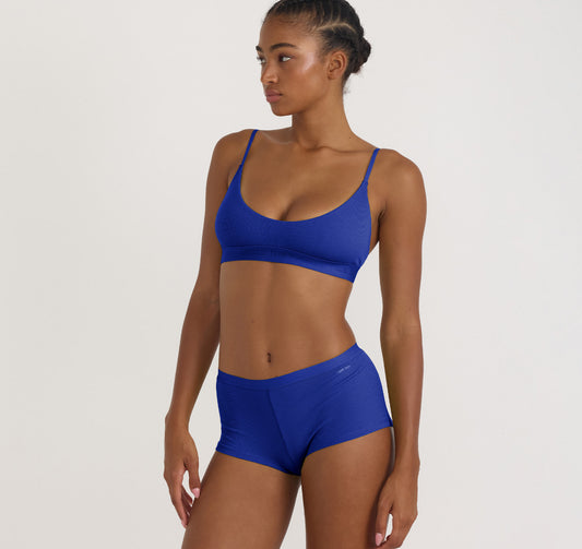 Core Rib Open Back Scoop Bralette